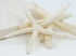 glitter white starfish ornament hanger